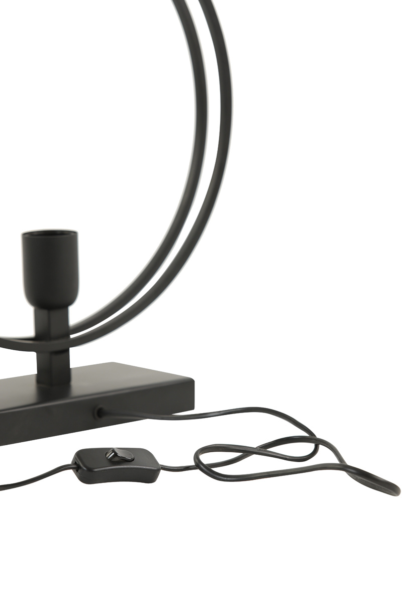 Light & Living - Tafellamp RUDRA - 35x10x40cm - Zwart