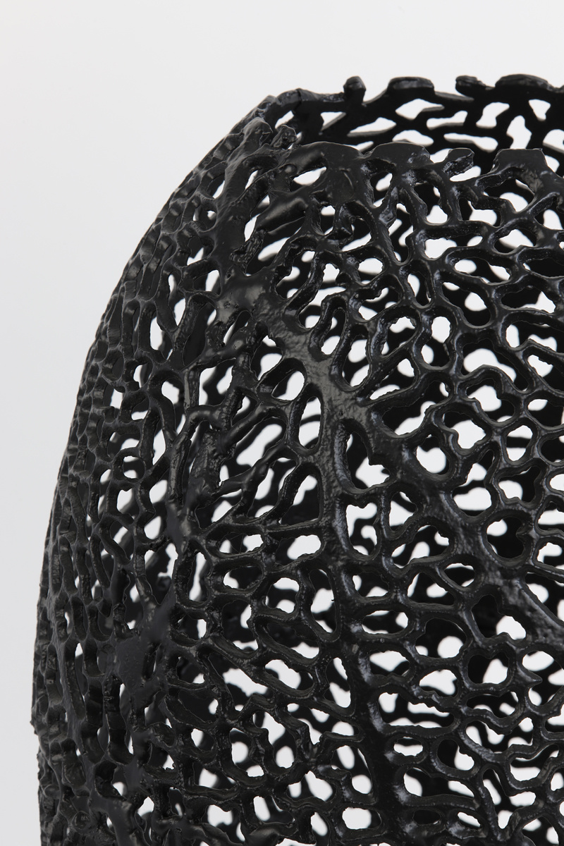 Light & Living - Tafellamp SINULA - Ø33x52cm - Zwart