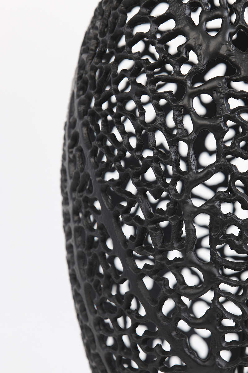 Light & Living - Tafellamp SINULA - Ø33x52cm - Zwart