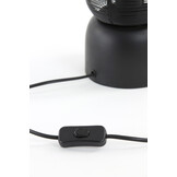 Light & Living - Tafellamp LEZUZA  - 13.5x13.5x49.5cm - Zwart