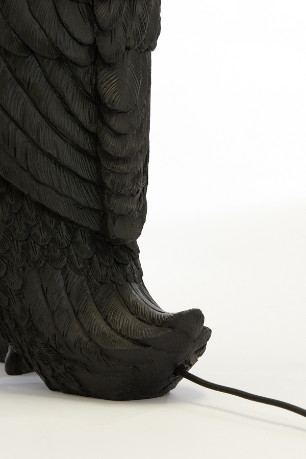 Light & Living - Tafellamp DUCK  - 32x31x65cm - Zwart