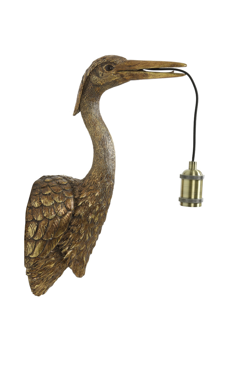 Light & Living - Wandlamp CRANE  - 29.5x16x48cm - Brons