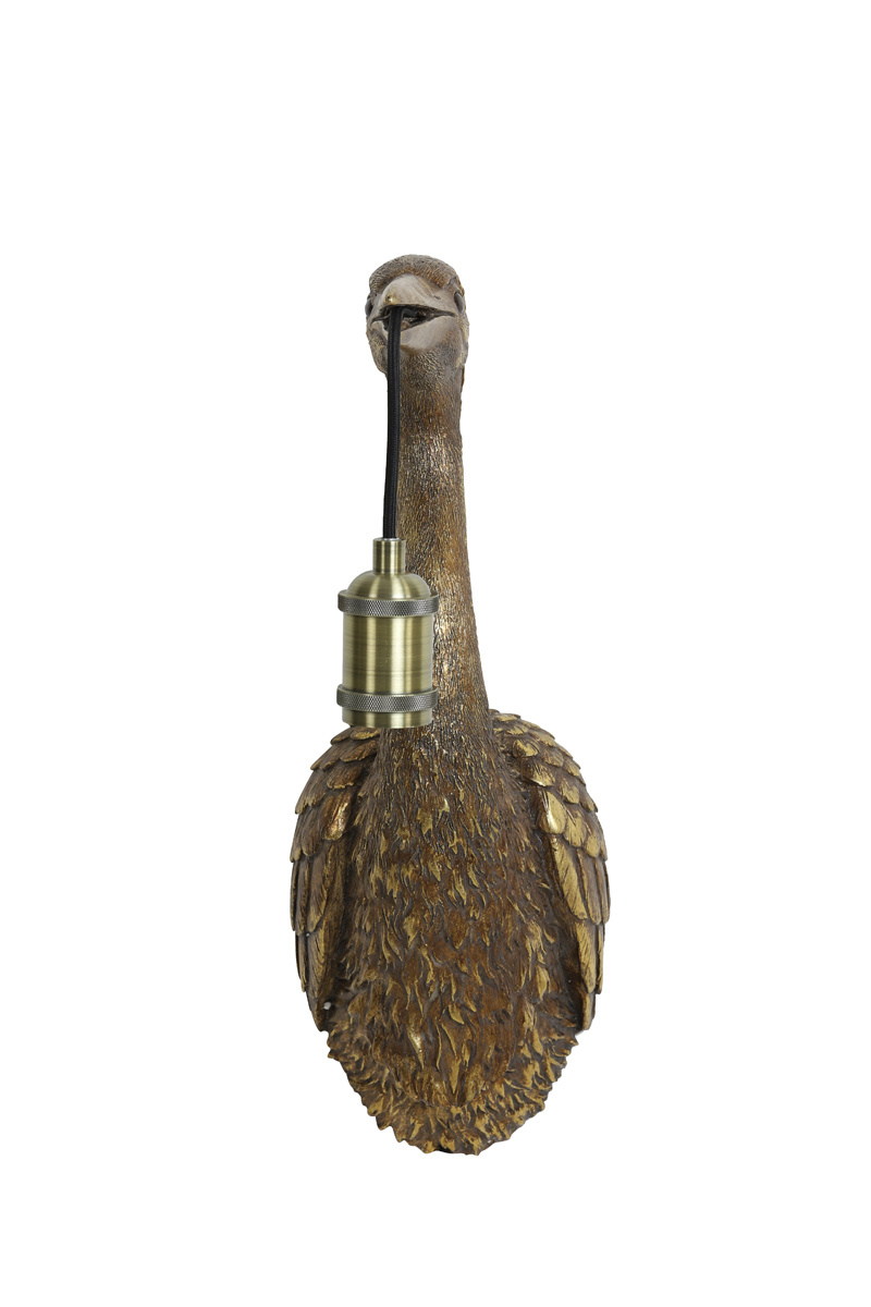 Light & Living - Wandlamp CRANE  - 29.5x16x48cm - Brons