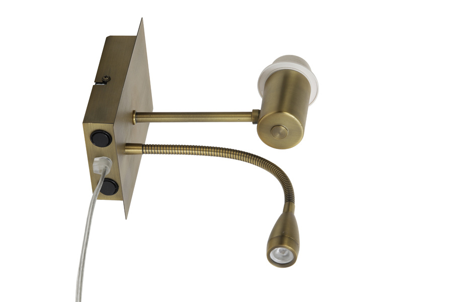 Light & Living - Wandlamp REGINA - 20x11x35cm - Brons