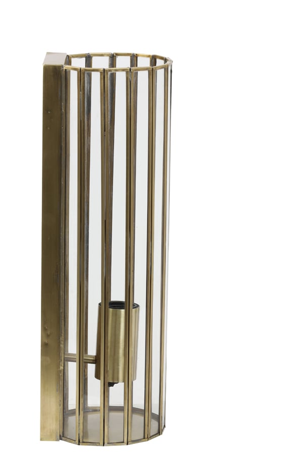 Light & Living - Wandlamp STRØBY - Ø13x41cm - Brons