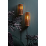 Light & Living - Wandlamp STRØBY - Ø13x41cm - Brons