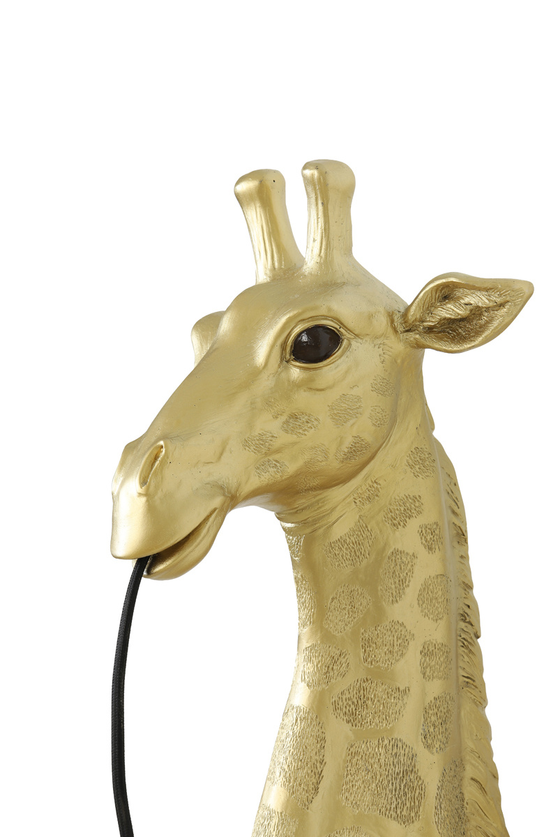 Light & Living - Wandlamp GIRAFFE  - 20.5x19x61cm - Goud