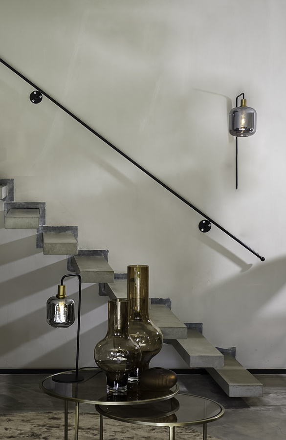 Light & Living - Wandlamp LEKAR - 32x16x57cm - Brons