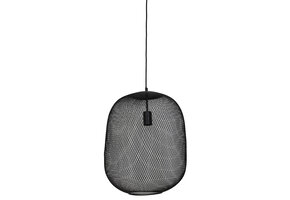 Light & Living - Hanglamp REILLEY - Ø40x48cm - Zwart