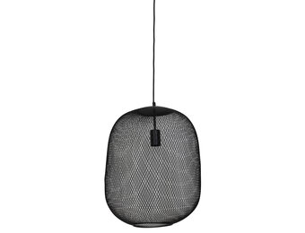 Light & Living - Hanglamp REILLEY - Ø40x48cm - Zwart