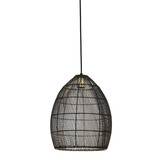 Light & Living - Hanglamp Meya - 30x30x37 - Zwart