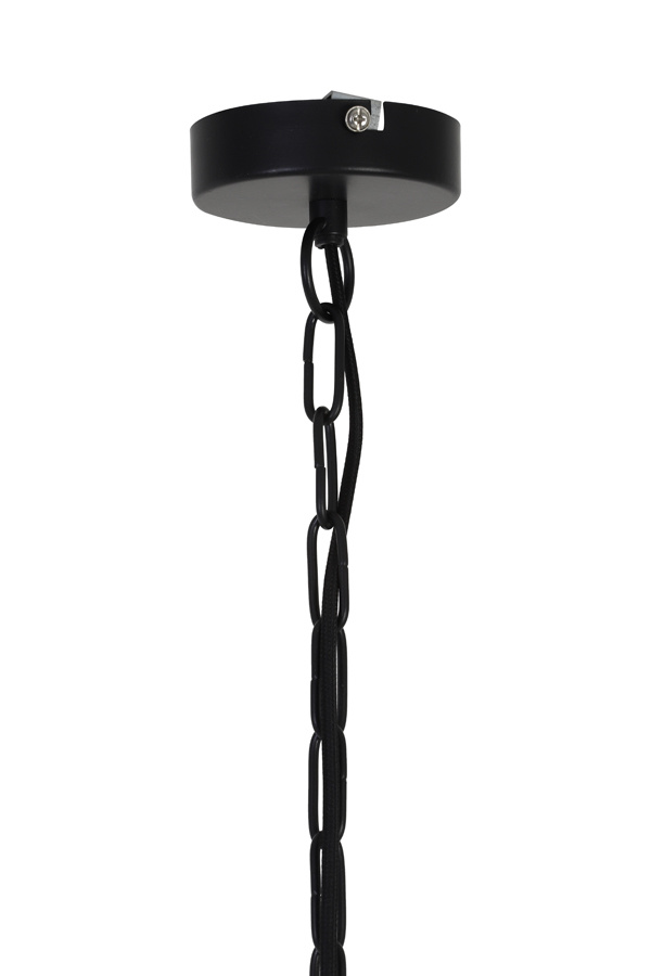 Light & Living - Hanglamp Meya - 40x40x53 - Zwart