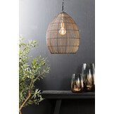 Light & Living - Hanglamp Meya - 40x40x53 - Zwart