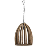 Light & Living - Hanglamp HARANKA - Ø38x46cm - Bruin