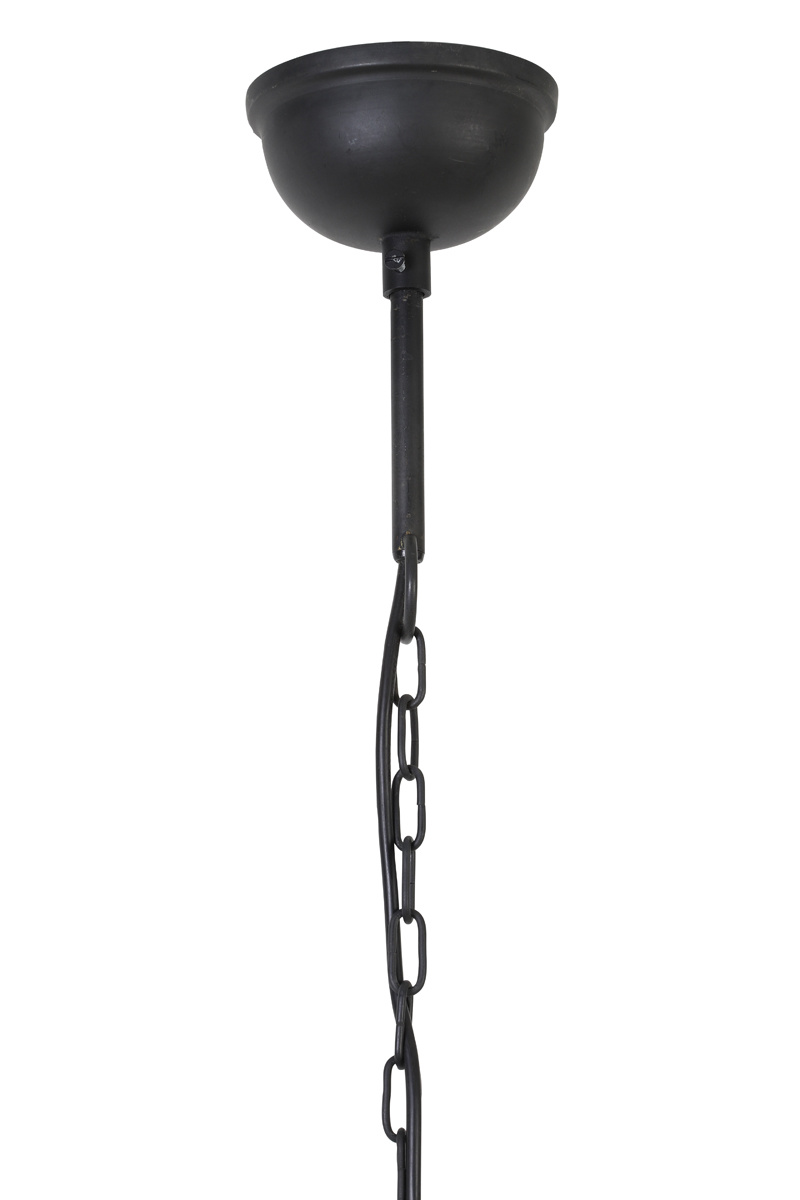 Light & Living - Hanglamp HARANKA - Ø38x46cm - Bruin