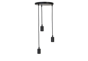 Light & Living - Hanglamp BRANDON - Ø30x117.5cm - Zwart