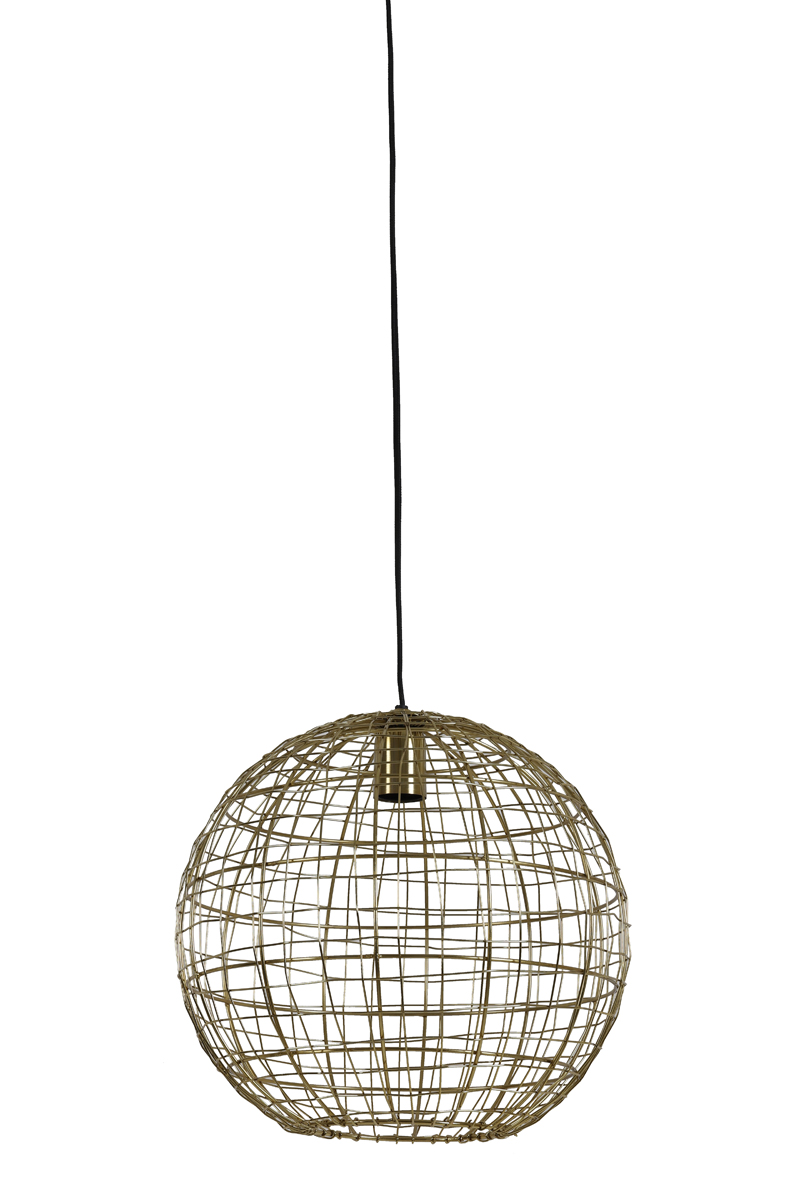 Light & Living - Hanglamp MIRANA - Ø35x35cm - Goud