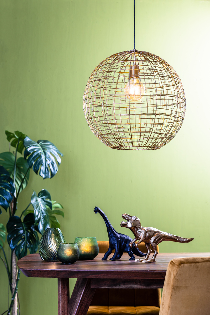 Light & Living - Hanglamp MIRANA - Ø46x43cm - Goud