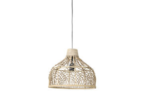 Light & Living - Hanglamp POCITA - Ø42x35cm - Bruin