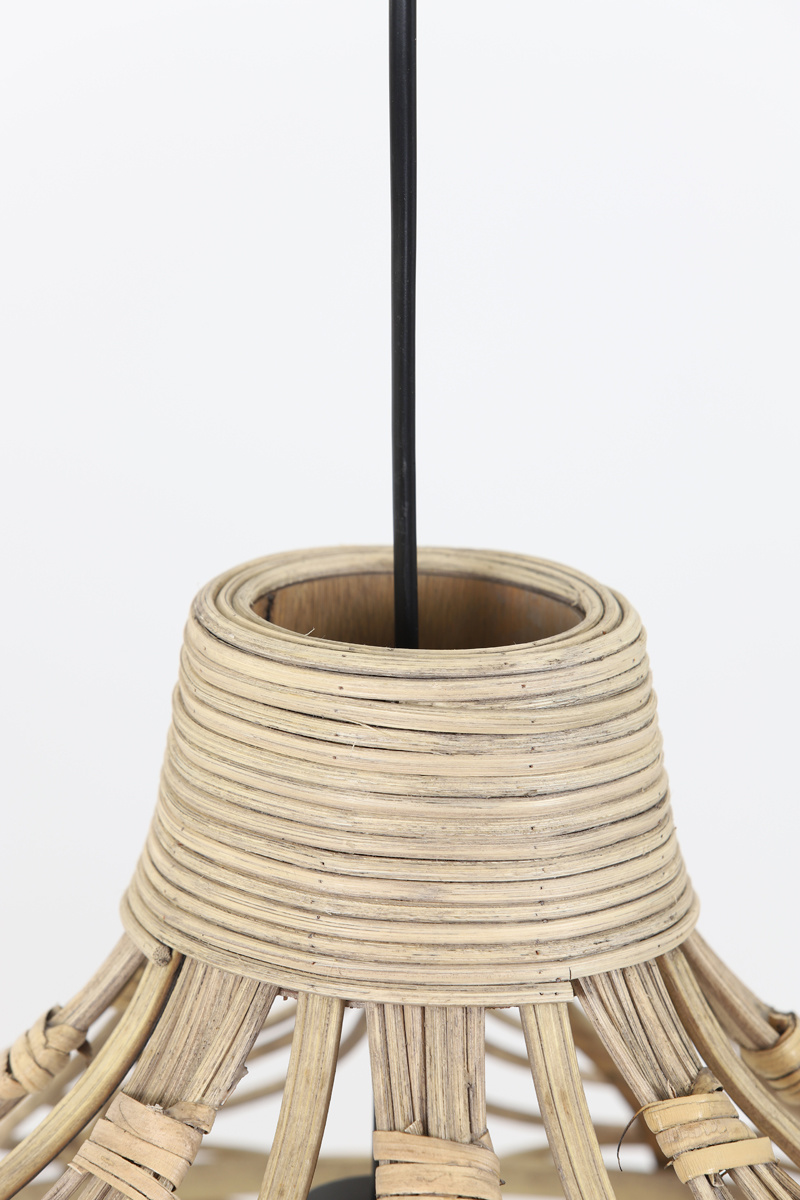 Light & Living - Hanglamp POCITA - Ø42x35cm - Bruin