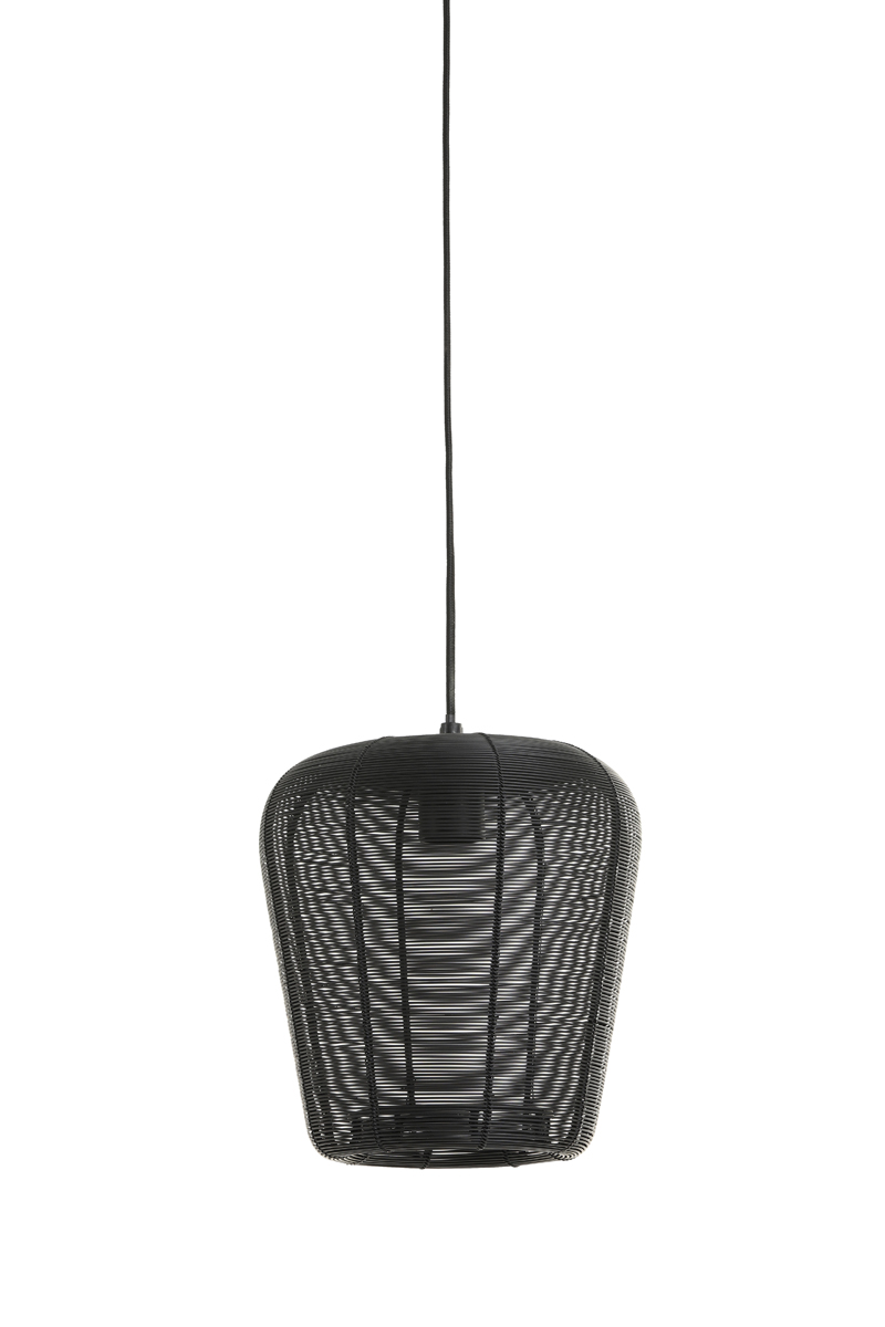 Light & Living - Hanglamp ADETA - Ø23x25cm - Zwart