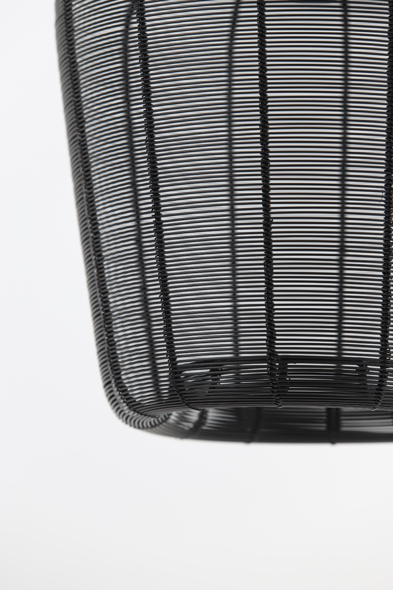 Light & Living - Hanglamp ADETA - Ø23x25cm - Zwart