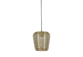 Light & Living - Hanglamp ADETA - Ø23x25cm - Goud