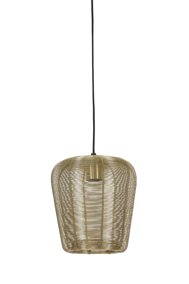 Light & Living - Hanglamp ADETA - Ø23x25cm - Goud