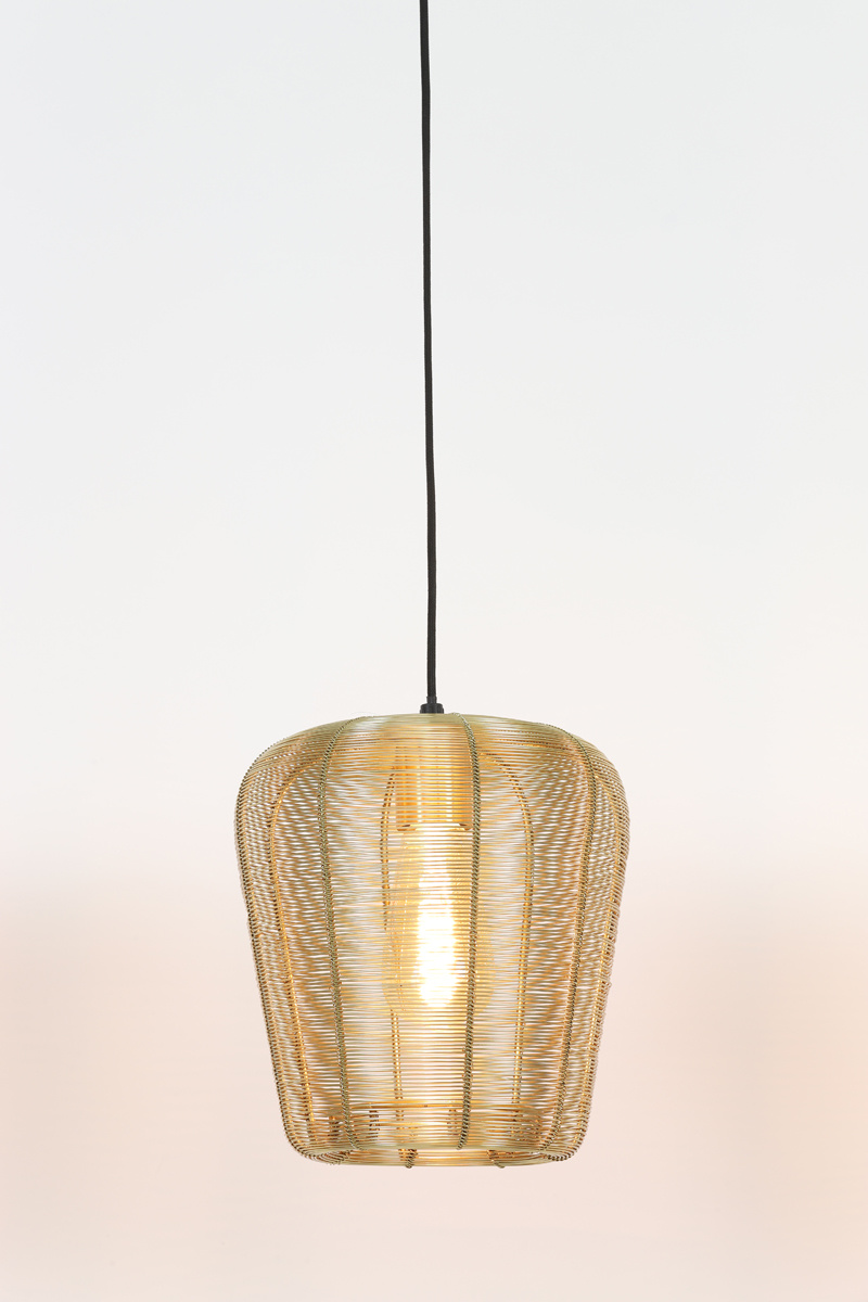 Light & Living - Hanglamp ADETA - Ø23x25cm - Goud