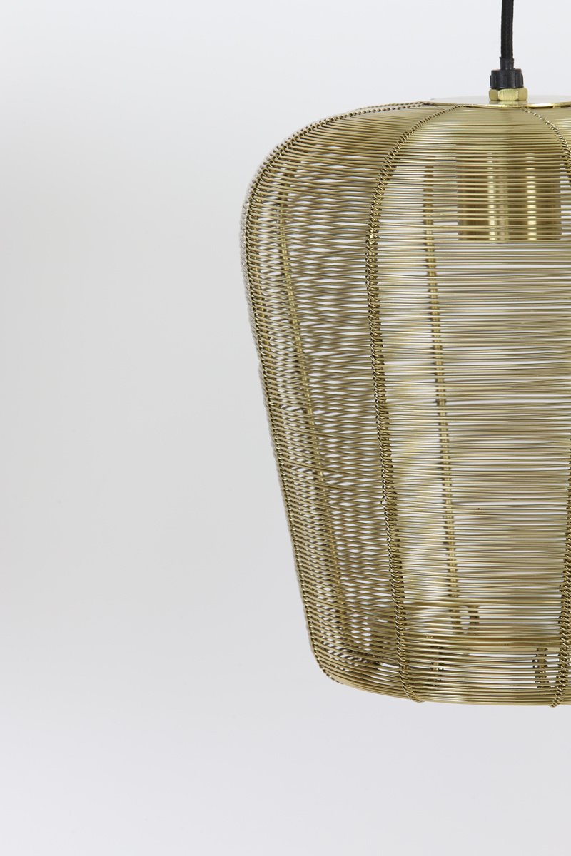 Light & Living - Hanglamp ADETA - Ø23x25cm - Goud