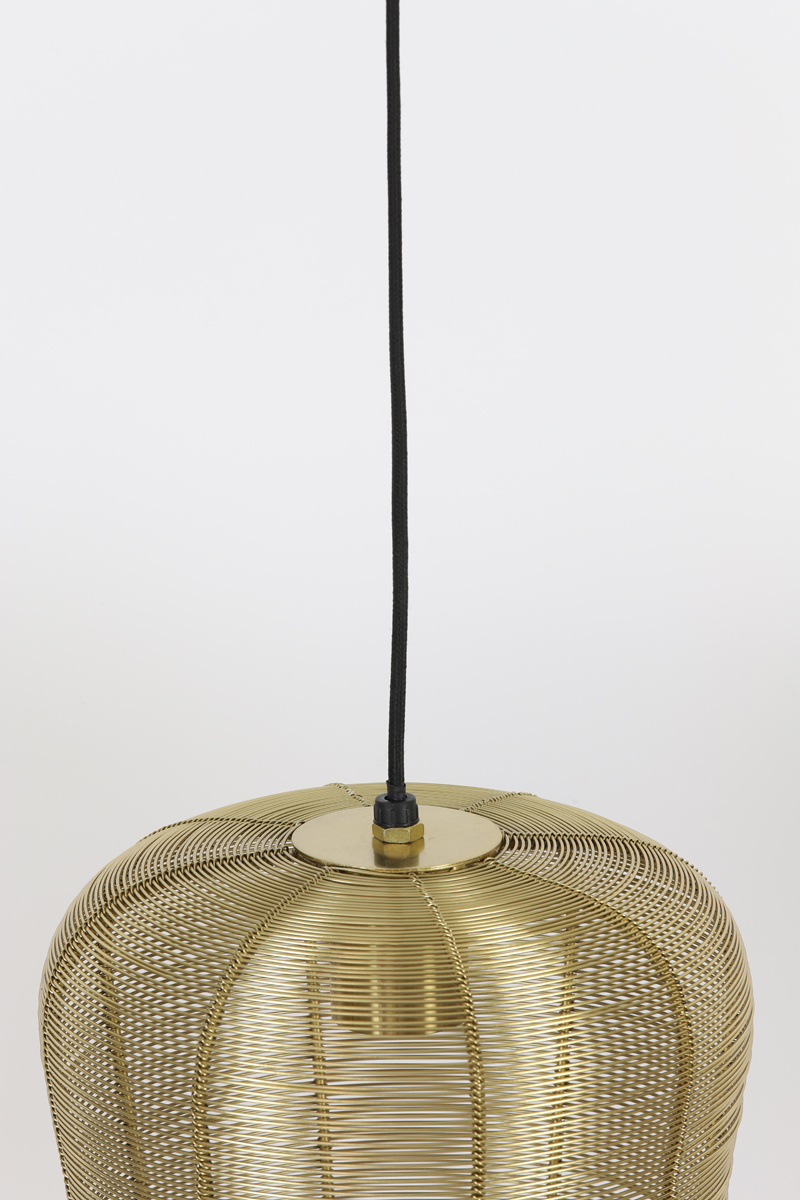 Light & Living - Hanglamp ADETA - Ø23x25cm - Goud