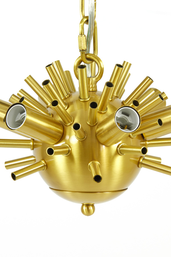 Light & Living - Hanglamp Feather - 80x80x80 - Zwart