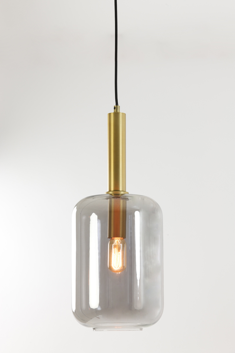 Light & Living - Hanglamp Lekar - 22x22x52 - Brons
