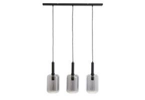 Light & Living - Hanglamp LEKAR - 100x22x32cm - Zwart