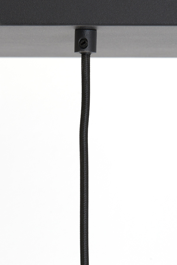 Light & Living - Hanglamp LEKAR - 100x22x32cm - Zwart