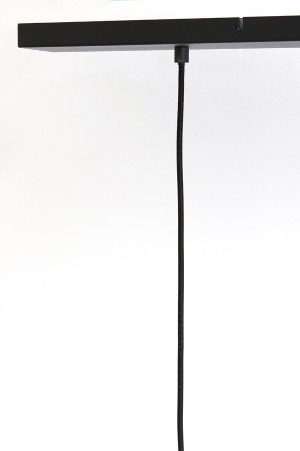 Light & Living - Hanglamp LEKAR - 100x22x32cm - Zwart