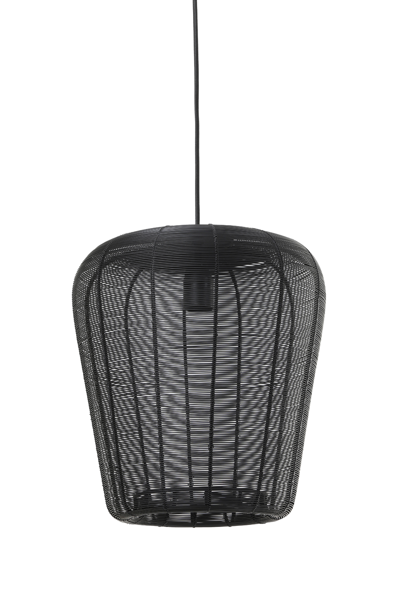 Light & Living - Hanglamp ADETA - Ø31x37cm - Zwart