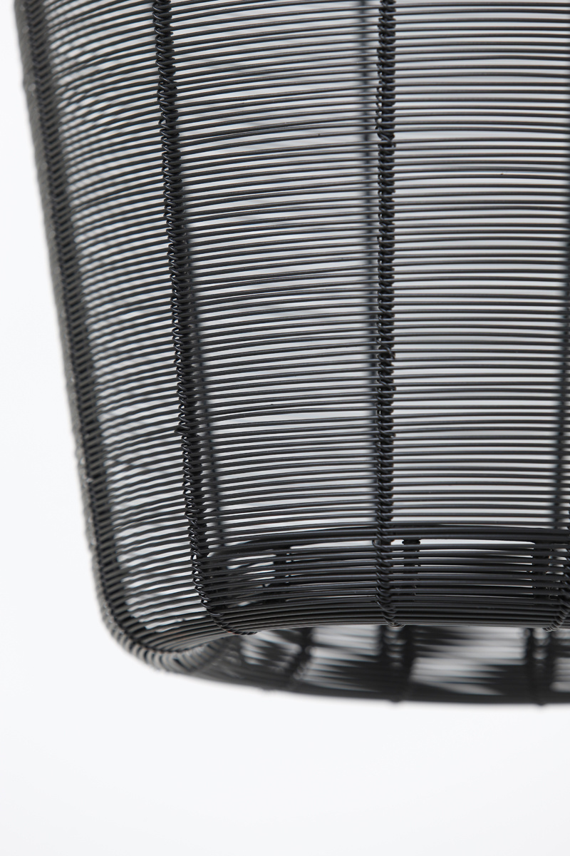 Light & Living - Hanglamp ADETA - Ø31x37cm - Zwart