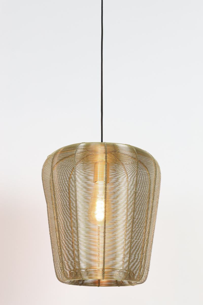 Light & Living - Hanglamp ADETA - Ø31x37cm - Goud