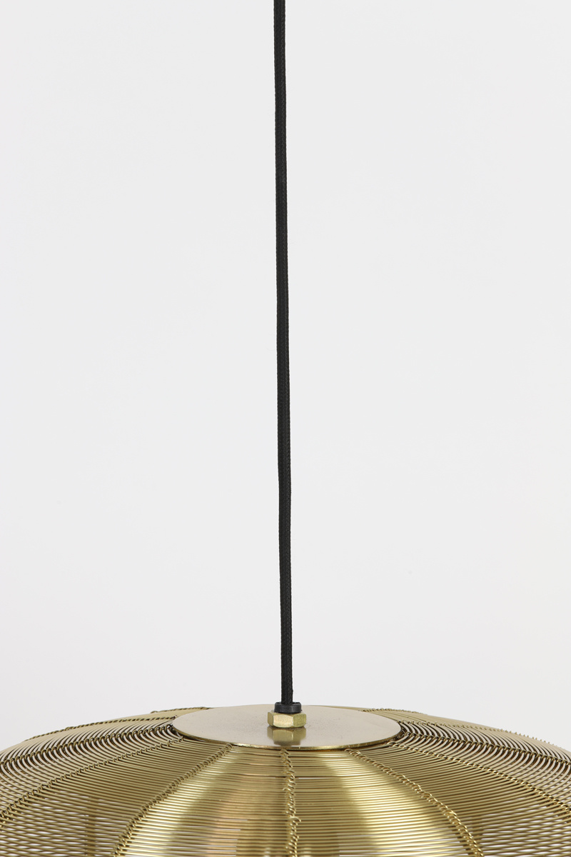 Light & Living - Hanglamp ADETA - Ø31x37cm - Goud