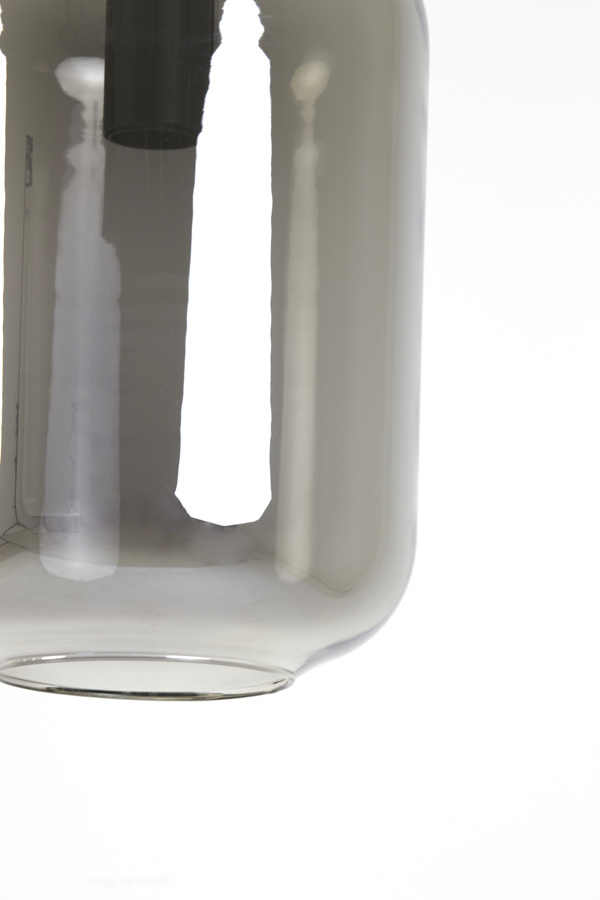 Light & Living - Hanglamp Lekar - 22x22x52 - Grijs