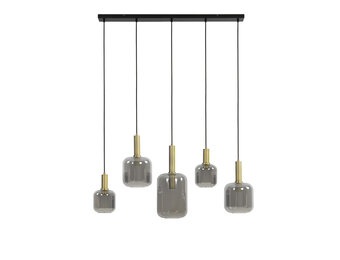 Light & Living - Hanglamp Lekar - 110x22x32 - Brons