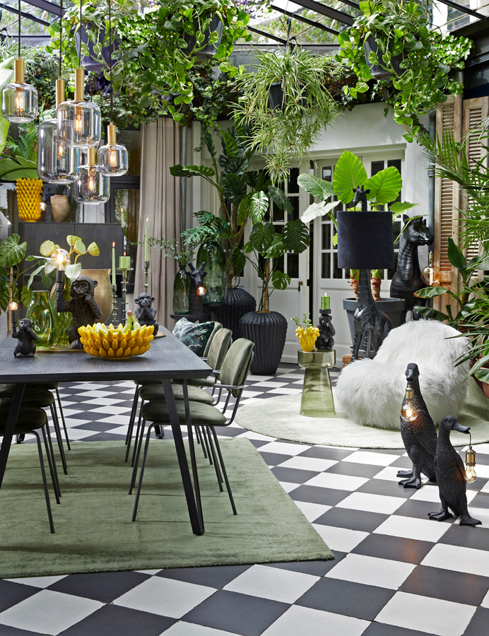 Light & Living - Hanglamp Lekar - 110x22x32 - Brons