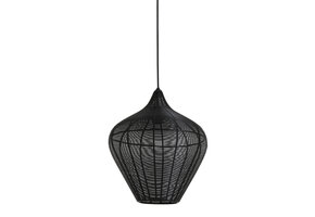Light & Living - Hanglamp Alvaro - 36x36x40 - Zwart