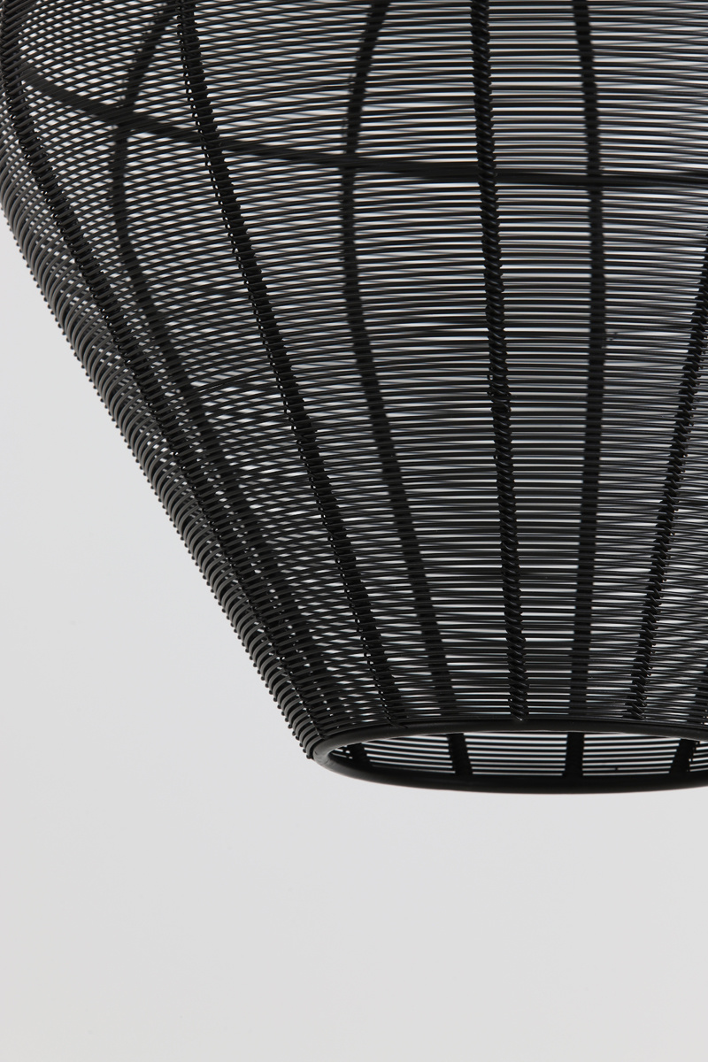 Light & Living - Hanglamp Alvaro - 36x36x40 - Zwart