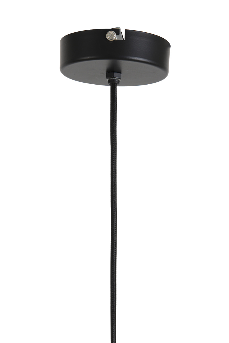Light & Living - Hanglamp Alvaro - 36x36x40 - Zwart