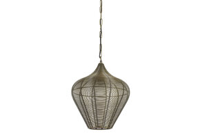 Light & Living - Hanglamp Alvaro - 36x36x40 - Brons