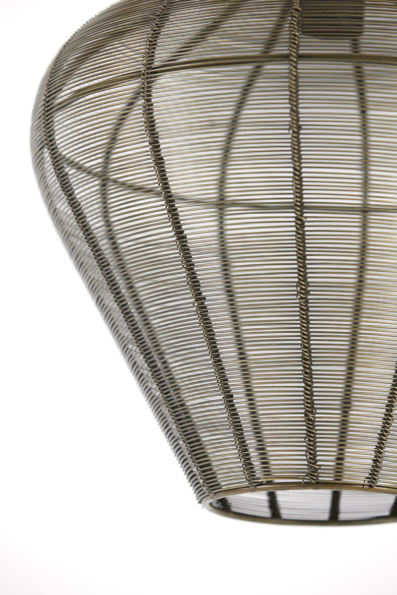 Light & Living - Hanglamp Alvaro - 36x36x40 - Brons