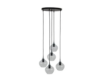 Light & Living - Hanglamp Rakel - 61x61x66 - Zwart