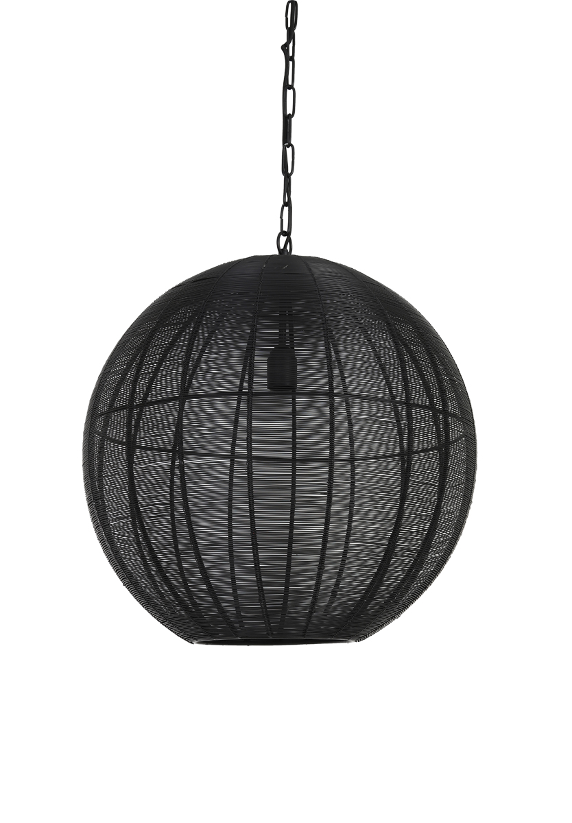 Light & Living - Hanglamp AMARAH - Ø50x54cm - Zwart
